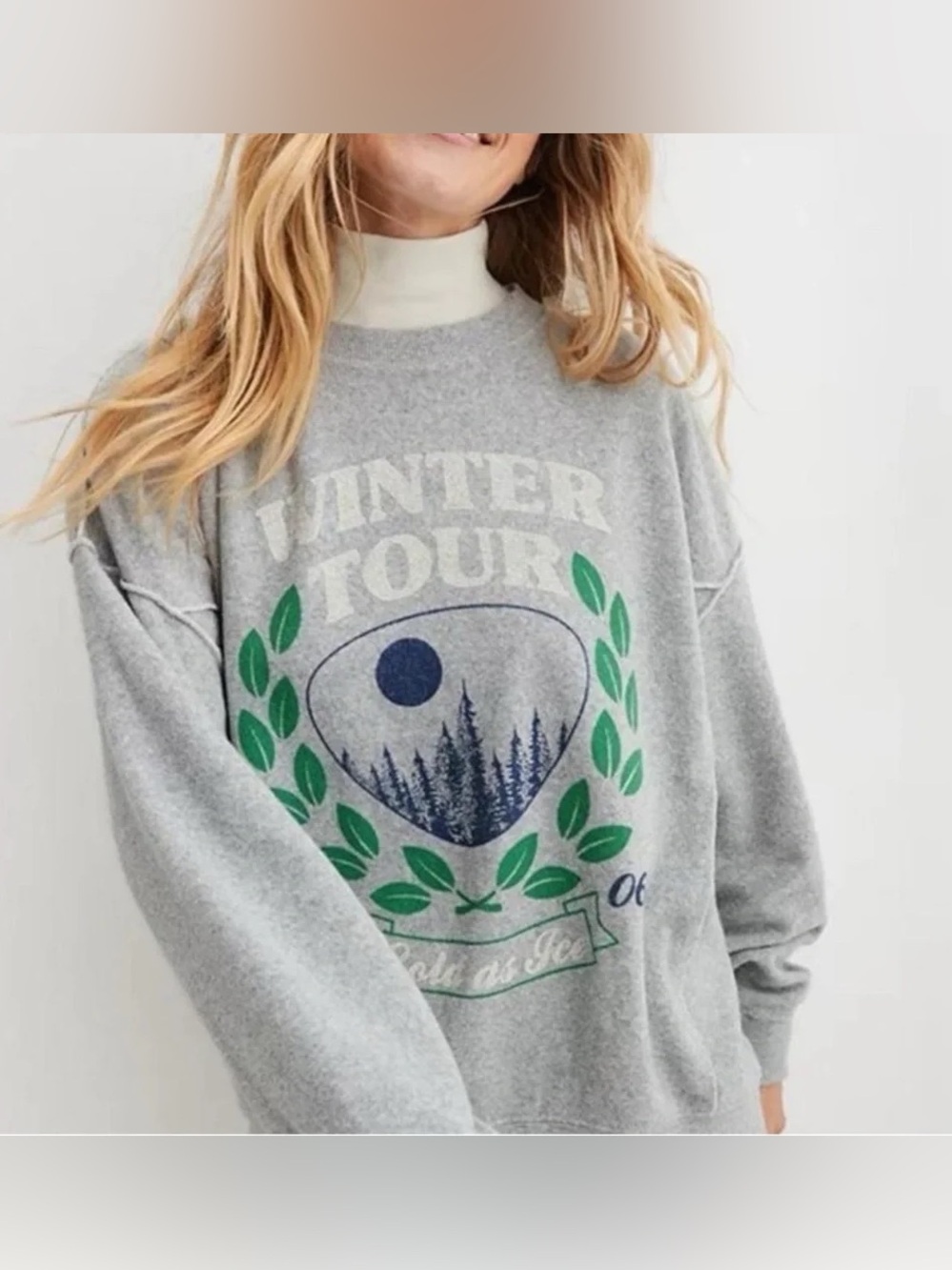 Aerie • Oversized Chill Cozy Crewneck Sweatshirt